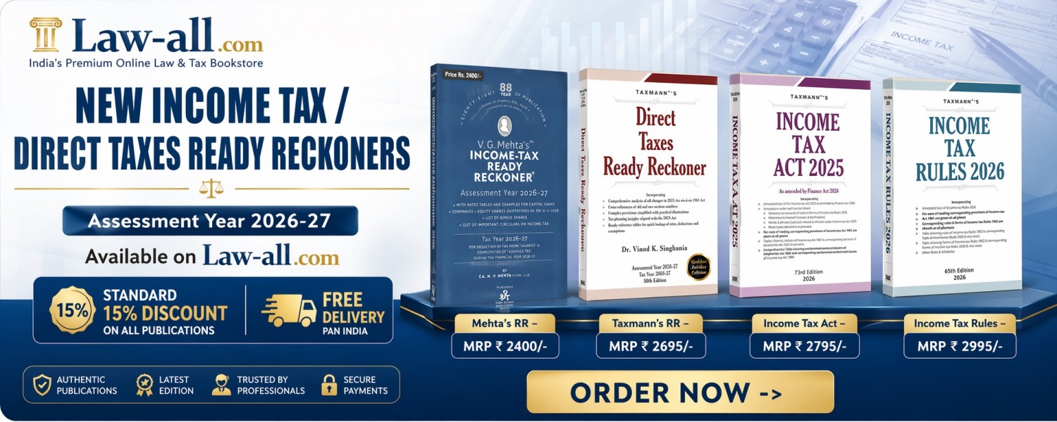 Income Tax Books 2026